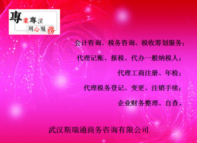 江夏代理记账_提供江夏代理记账服务